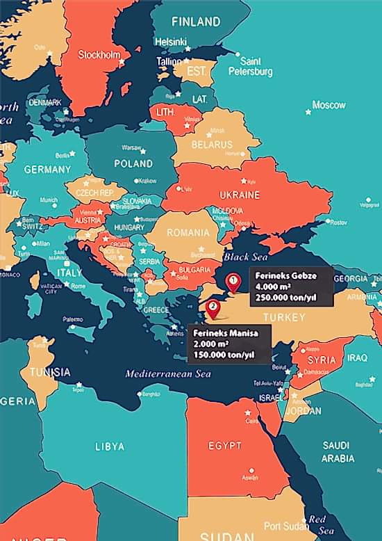 ferineks-çelik-metal-gebze-manisa-nerede-adresi